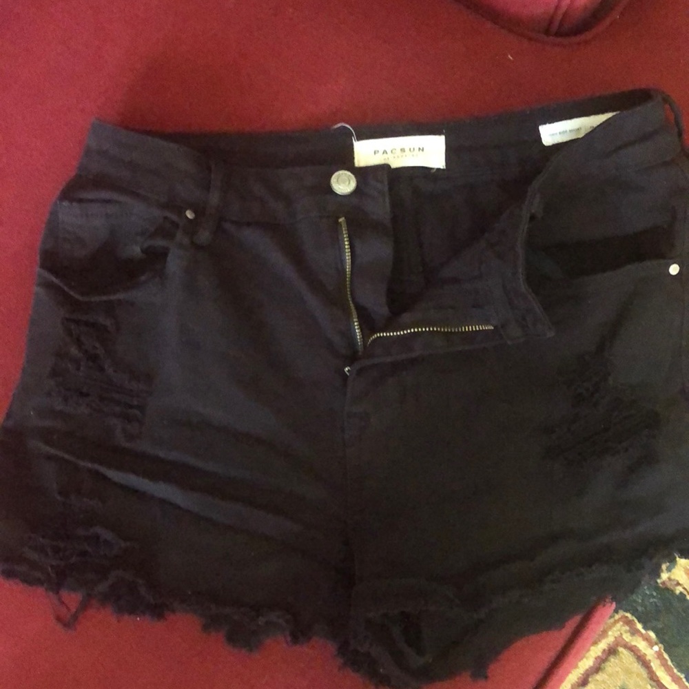 Pac Sun Black Shorts